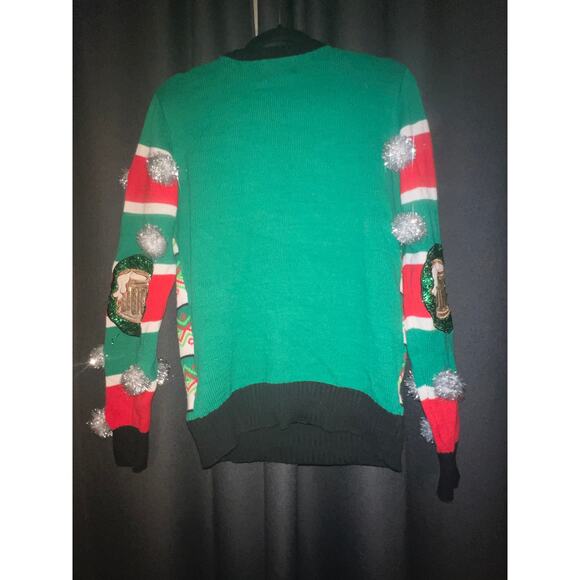 Ugly Christmas Sweater Xmas Size Small Spencer’s - Picture 3 of 3